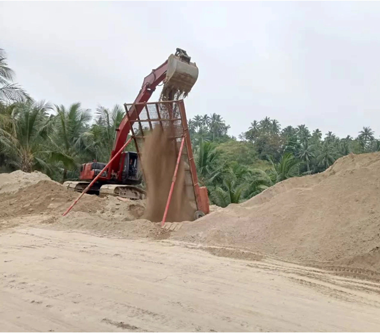 Proyek Tambang Pasir dan Batu Serang